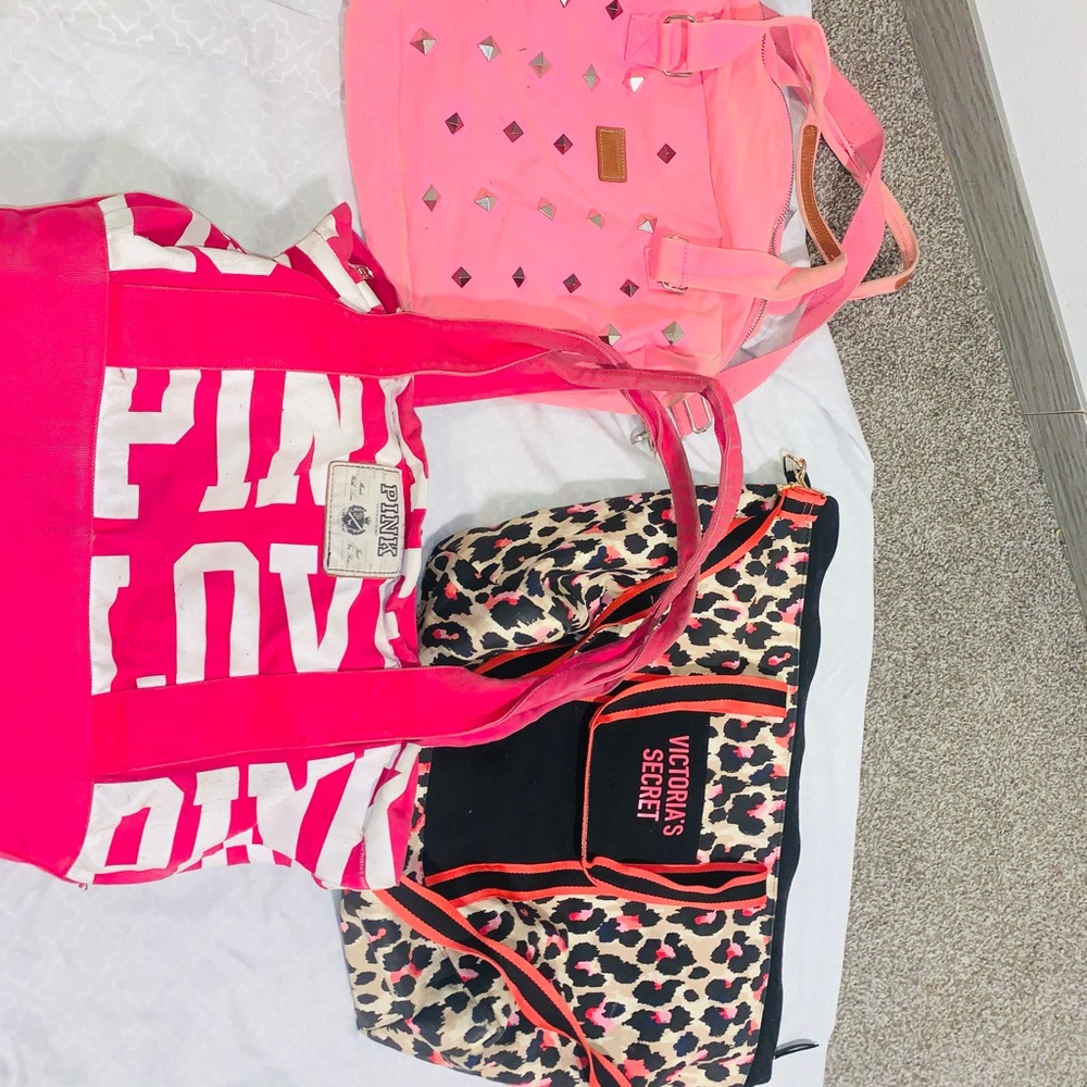 Victoria Secret “ Pink “ duffel bags